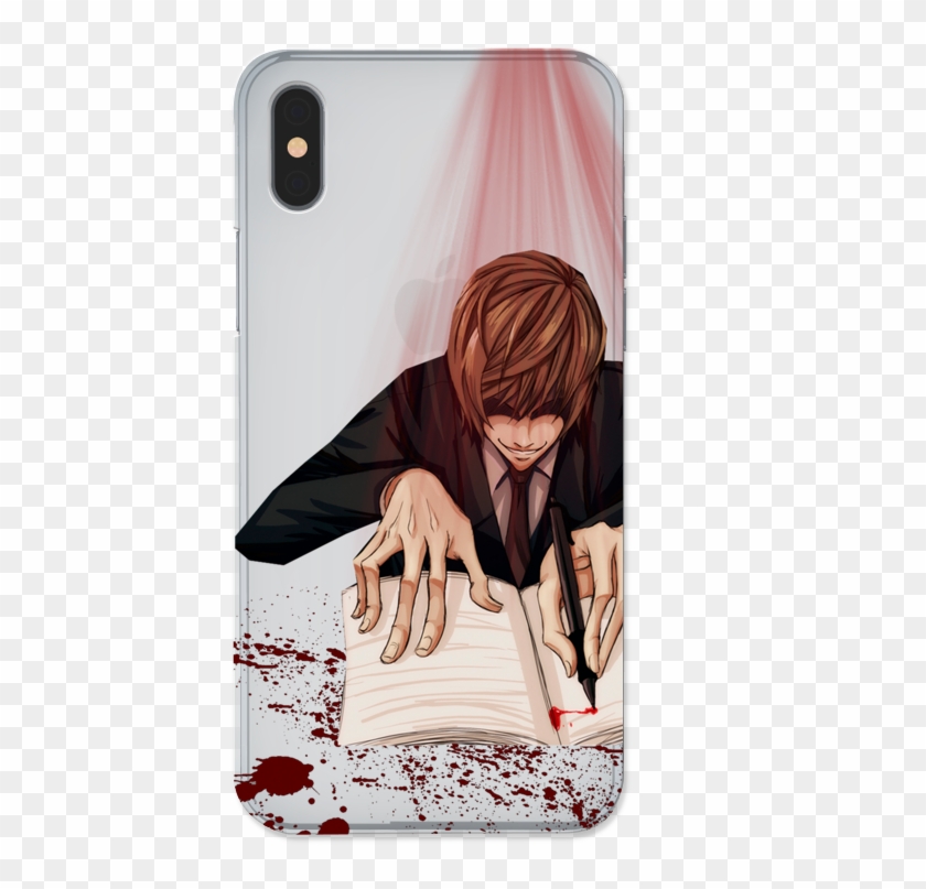 Case Transparente Light Yagami De Luh Rodriguesna - Cartoon Clipart