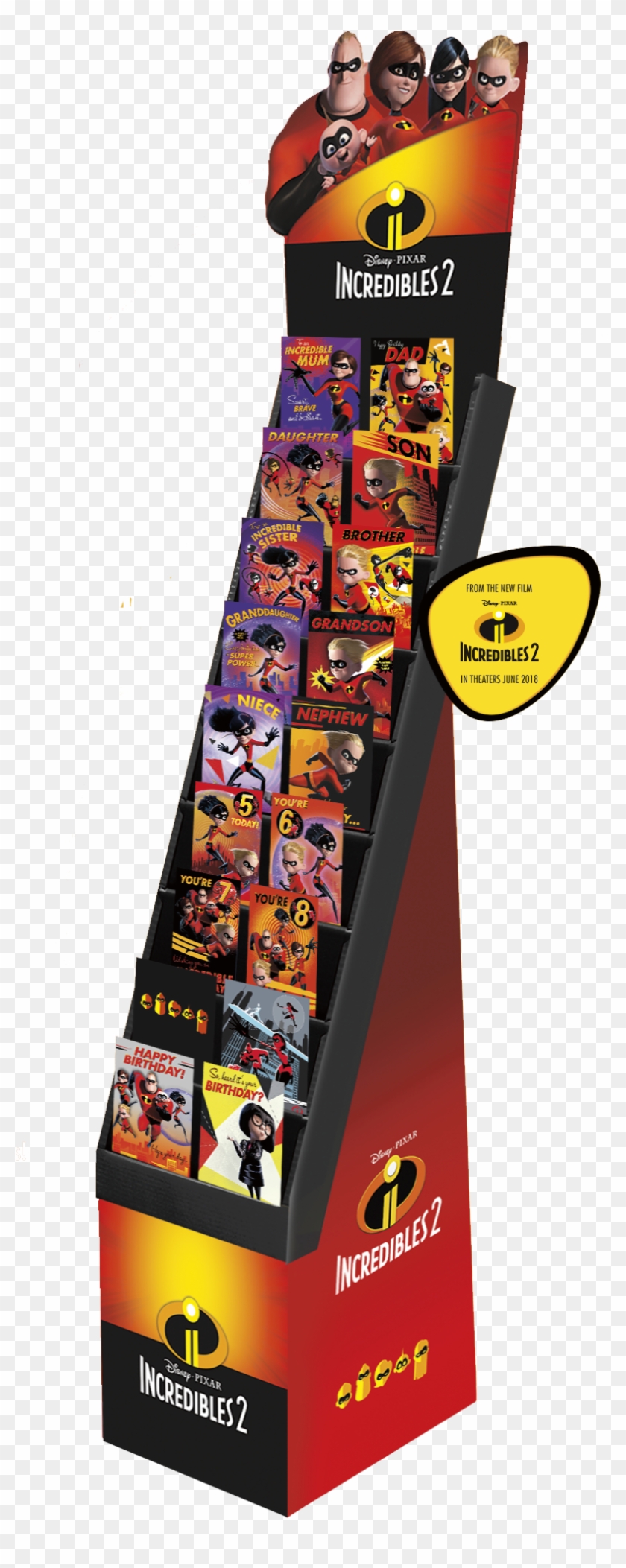 Ukg's Incredibles 2 Fsdu Will Feature All 18 Brand - Poster Clipart