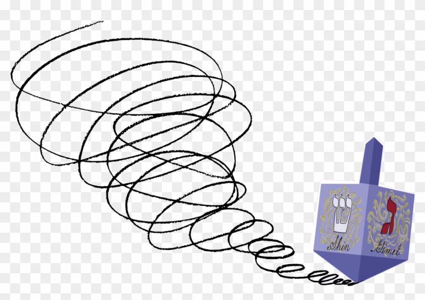 Happy Chanukah - Drawing Clipart