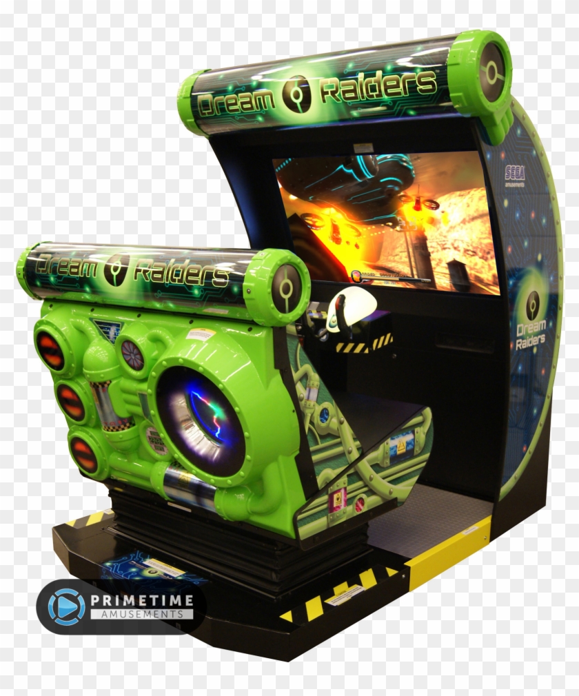 Dream Raiders Interactive Ride Arcade Game By Sega - Dream Raiders Arcade Clipart