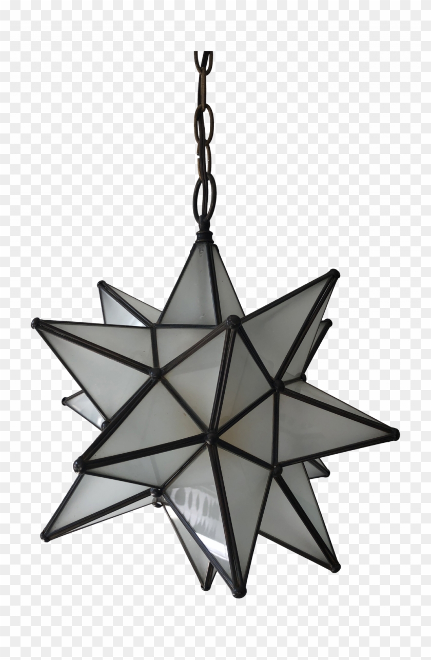 Star Pendant Light Superb Antique Moravian Star Pendant - Monochrome Clipart