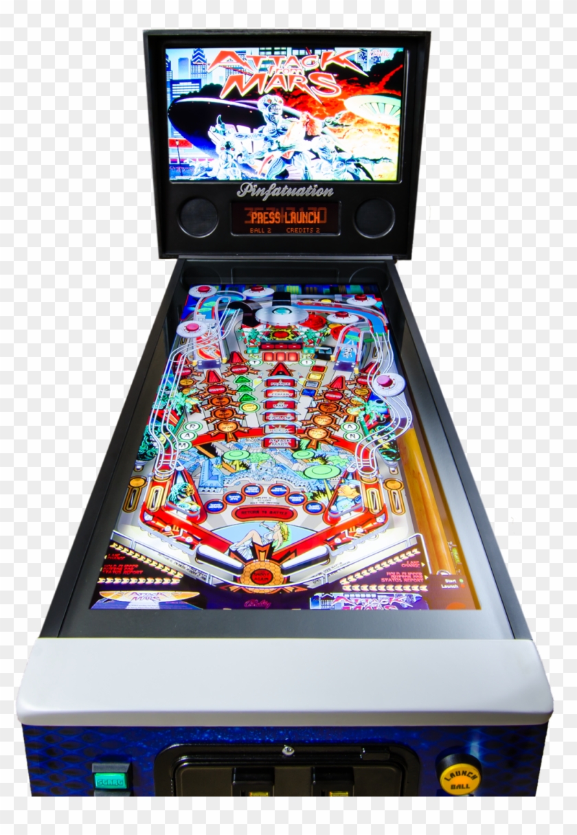 Ultimate Home Arcade Digital Pinball Machine - Digital Pinball Machine Clipart #2196328