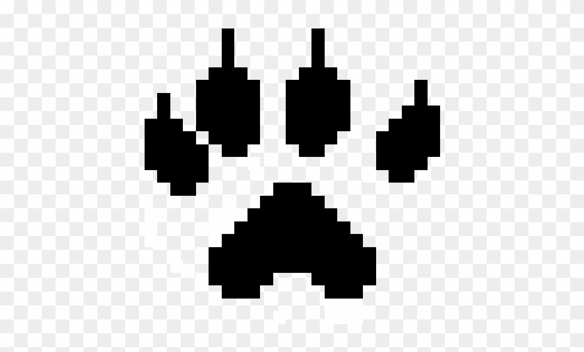 Wolf Paw - Minecraft Redstone Png Clipart