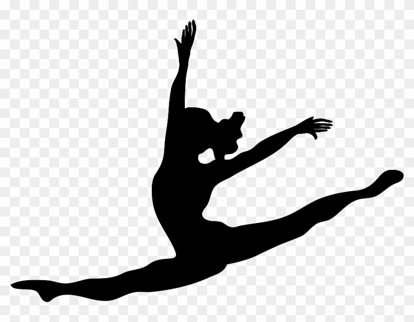 Gymnastics Png Photo - Shadow Of A Dancer Clipart #2196780