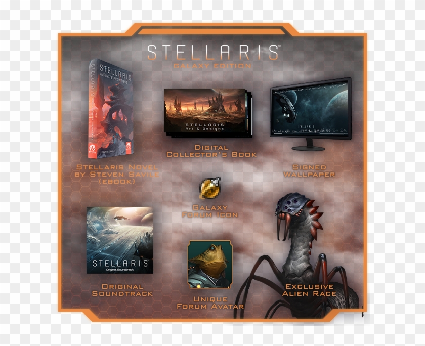 Galaxy Package Transparent - Stellaris Digital Collector's Book Clipart