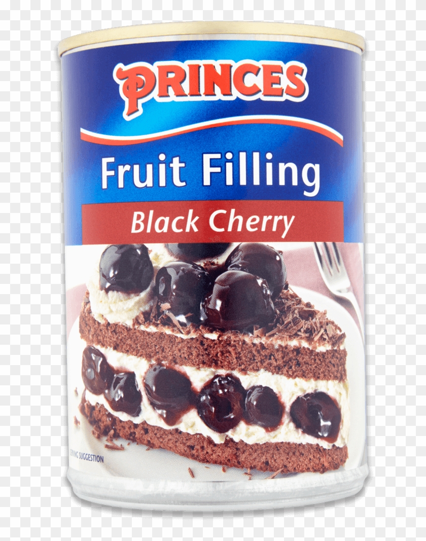 Princes Black Cherry Fruit Filling Clipart #2197021