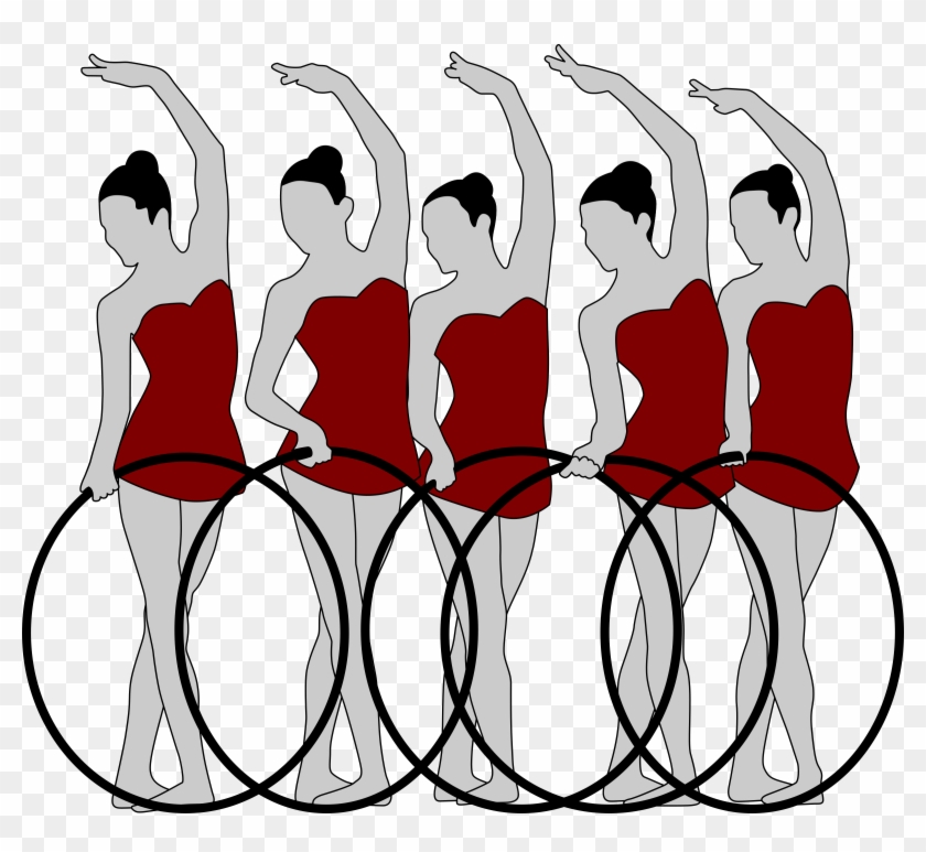 This Free Icons Png Design Of Rhythmic Gymnastics With - Para Aprender Gimnasia Ritmica Clipart