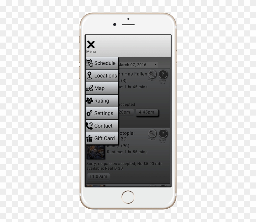 Download The Official Thomas Theatre Group App Today - Iphone Clipart