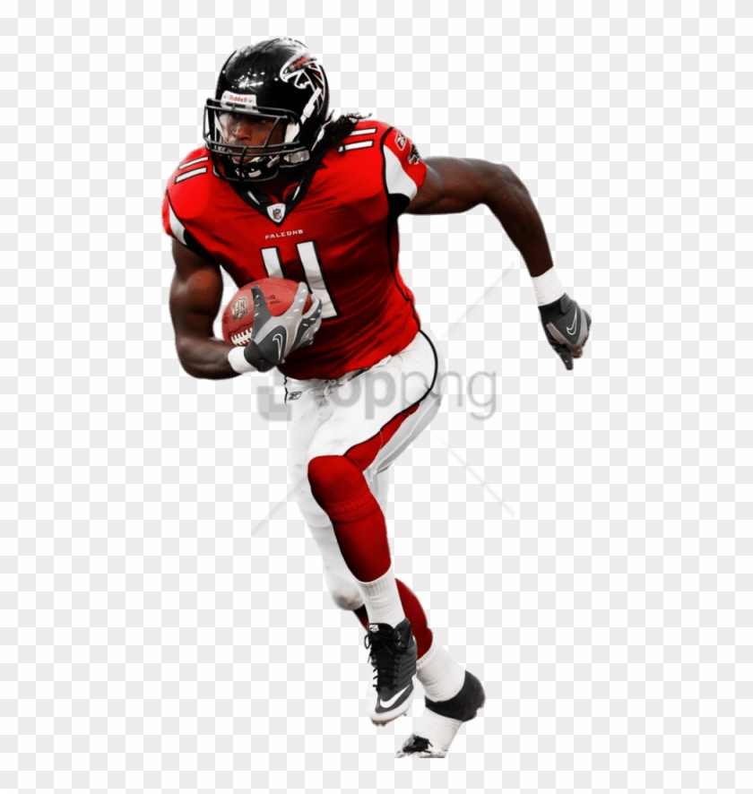 Free Png Download Julio Jones Atlanta Falcons Png Images - Julio Jones In Falcons Uniform Clipart #2197470