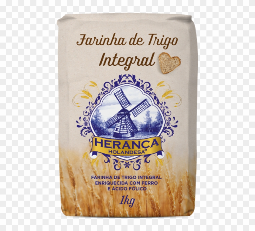 Farinha De Trigo Herança Holandesa Integral 1 E 5kg Clipart #2197696