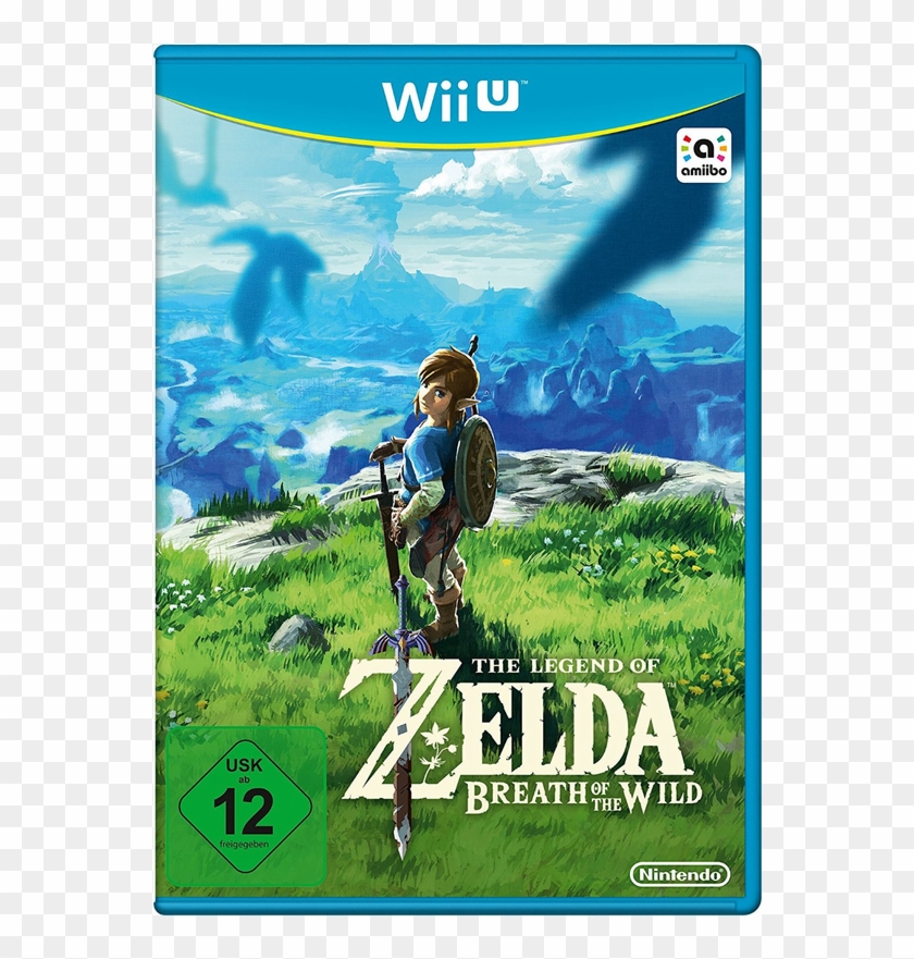 Zelda Breath Of The Wild Cover Wii U Clipart