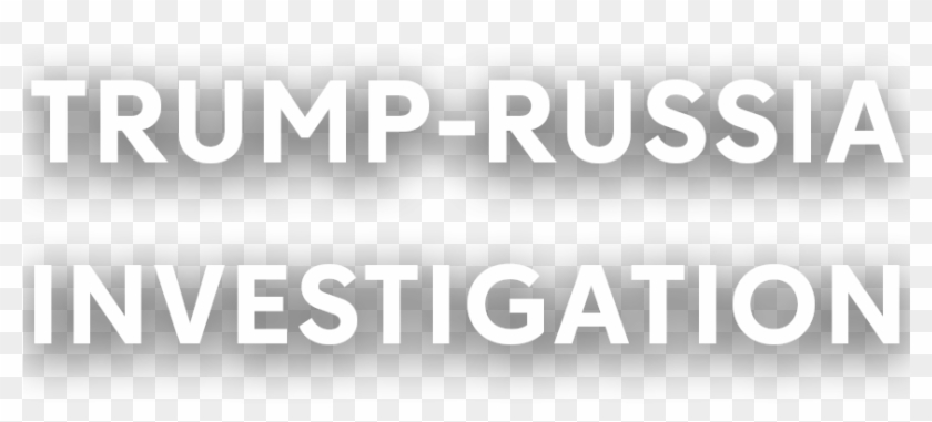 Trump-russia Investigation - Black-and-white Clipart #2198007