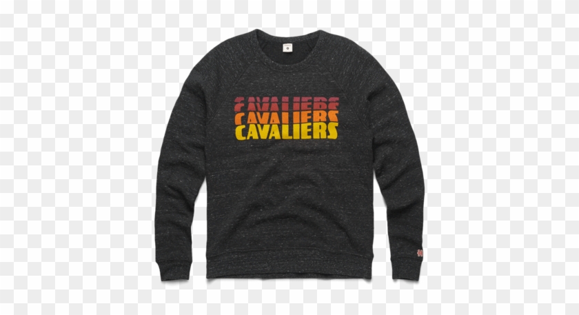 Women's Cavaliers Fadeaway Crewneck Cleveland Cavs - Long-sleeved T-shirt Clipart