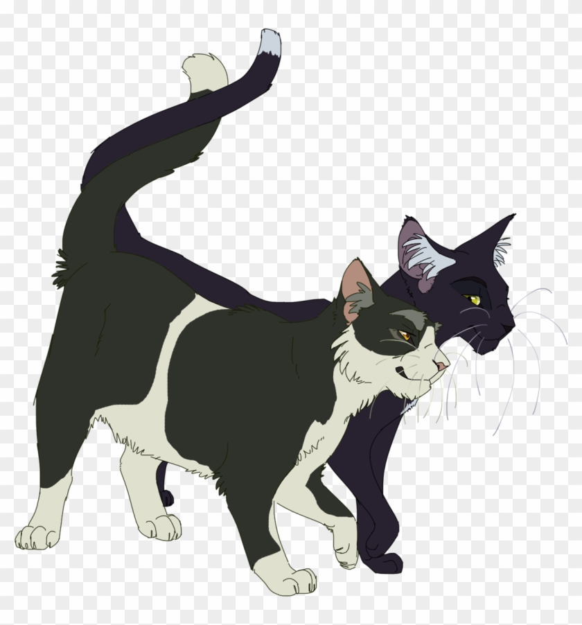 100 Warrior Cats Challenge - Warriors Ravenpaw And Barley Clipart #2198114