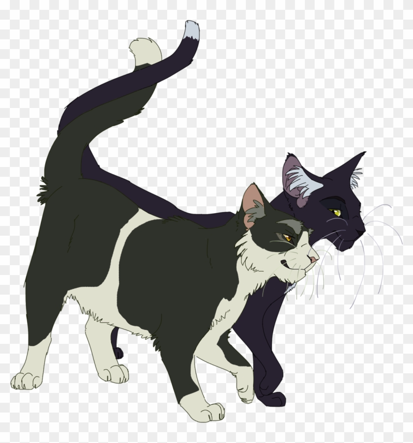 100 Warrior Cats Challenge - Warriors Ravenpaw And Barley Clipart