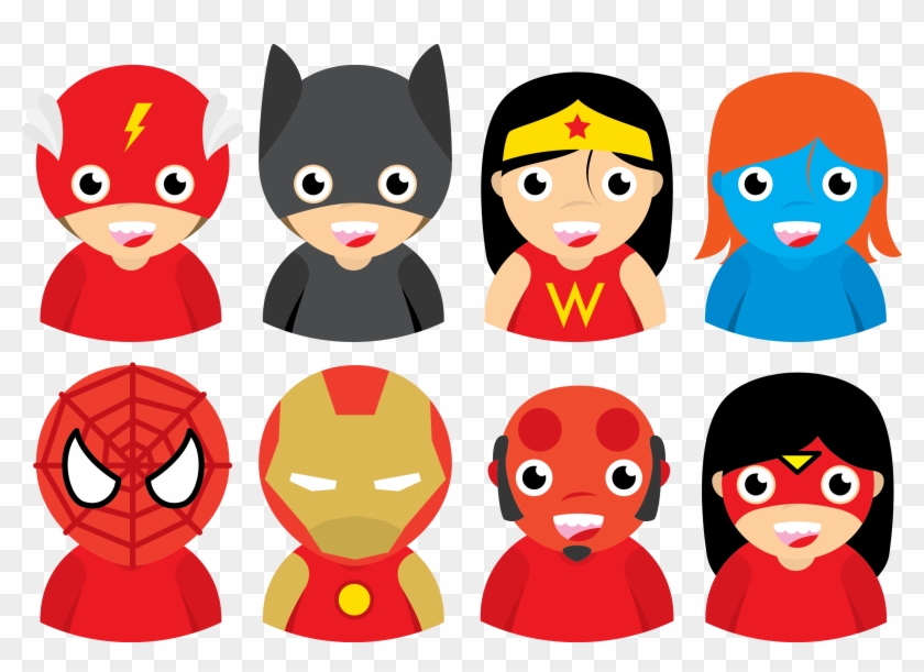 Superman Iron Man Superhero Vector - Vector Superhero Clipart