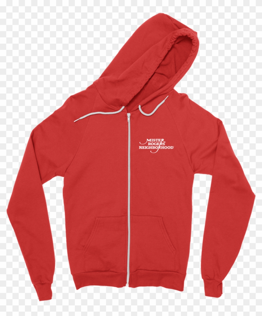 Mister Rogers' Neighborhood Zip Hoodie - Sweatshirt Clipart #2198307