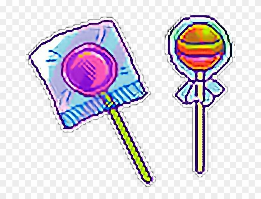 672 X 560 5 0 - Pixel Lollipop Clipart