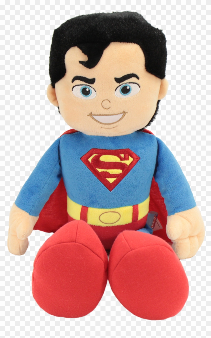 Dc Comics Justice Leagues Plush Superman - Dc Superman Plush Clipart #2198386