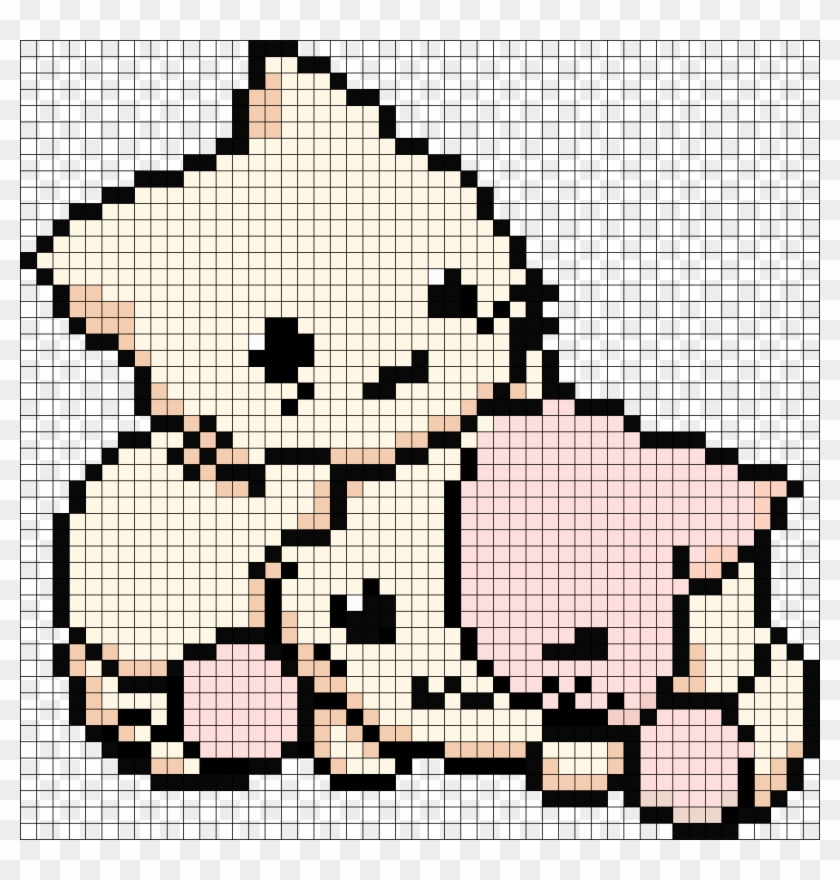 Perler Bead Patterns Kawaii Clipart #2198565