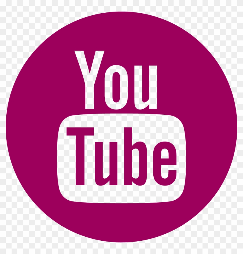 Youtube Png Rosa Clipart #2199048