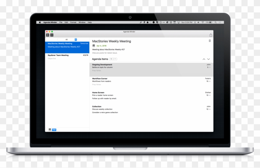 Run Better Meetings With Agenda Minder Clipart