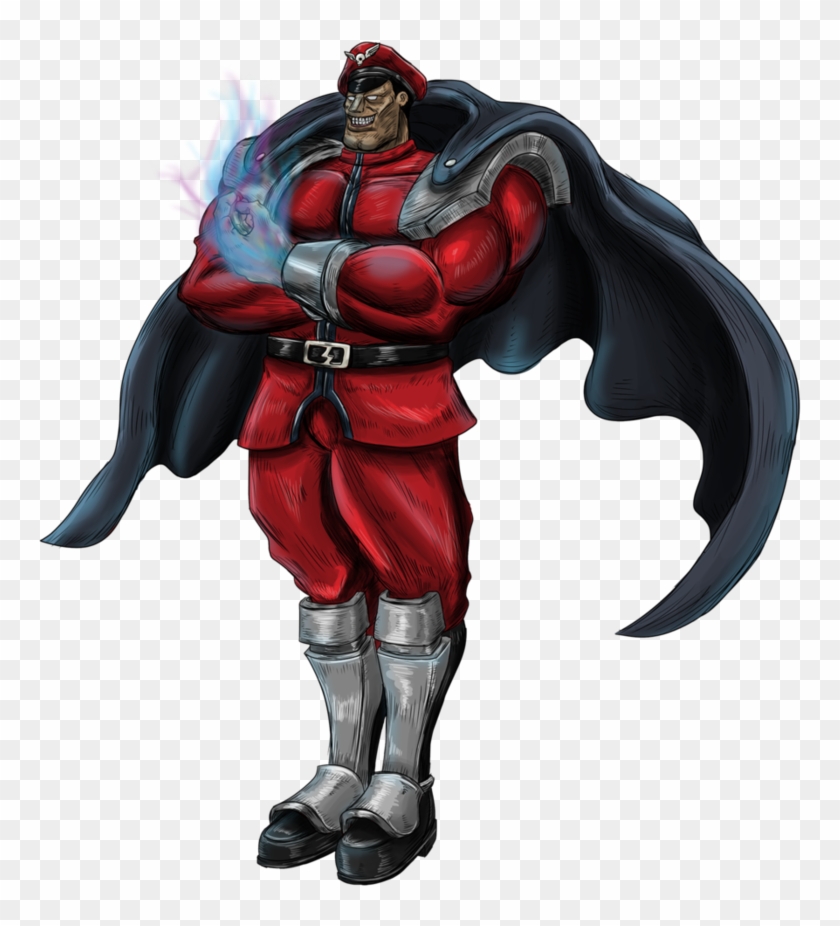 Street Fighter Png - M Bison Street Fighter Png Clipart #2199202