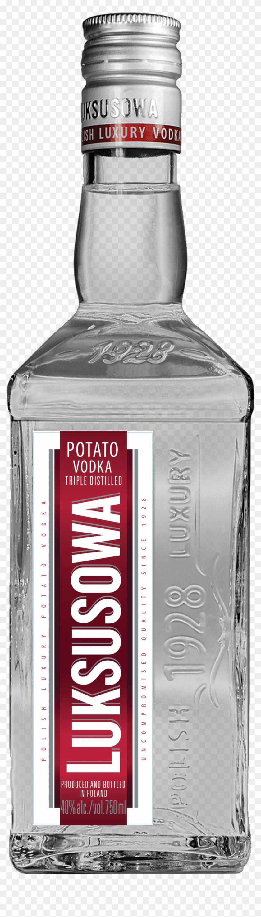 Generictiffpng Luksusowa Vodka - Potato Vodka Square Bottle Clipart #2199339