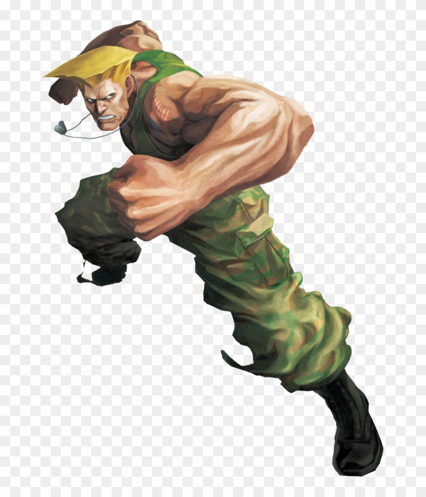Street Fighter Png - Street Fighter Guile Png Clipart #2199352