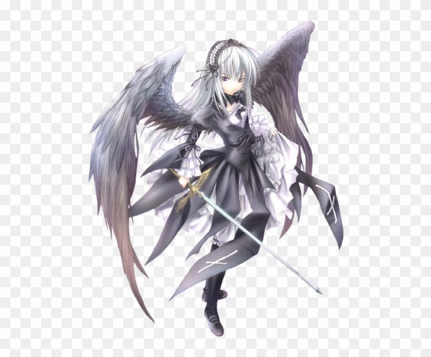 Render Rozen Maiden Suigintou - Anime Girl Dragon Hybrid Clipart