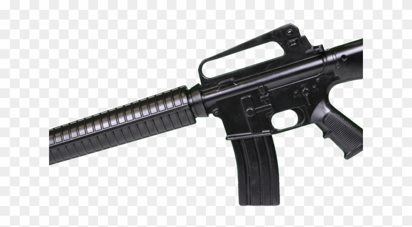 Assault Riffle Clipart Tommy Gun - M16 Transparent - Png Download