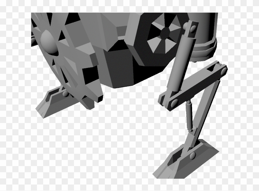 Leg - Military Robot Clipart
