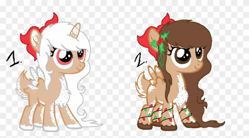 Adoptable, Alicorn, Alicorn Oc, Artist - Mlp Christmas Oc Clipart #220562