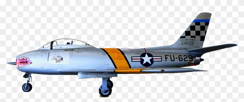 Aircraft, Hunting, Military, War, Technology, Wings - North American F-86 Sabre Clipart #220972