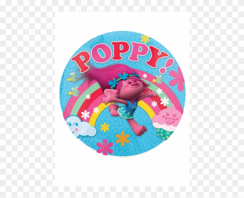Poppy Trolls Png - Trolls Poppy Cupcake Toppers Clipart #221095