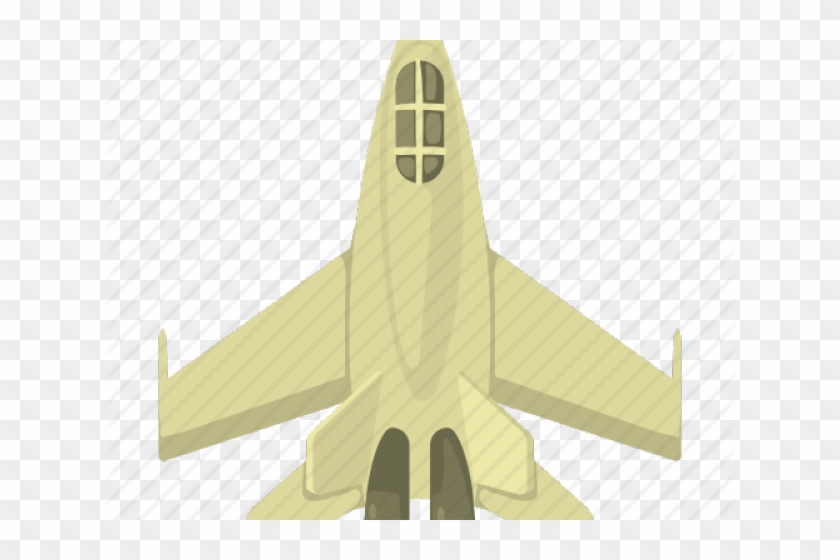 Cartoon Fighter Jet - Model Aircraft Clipart