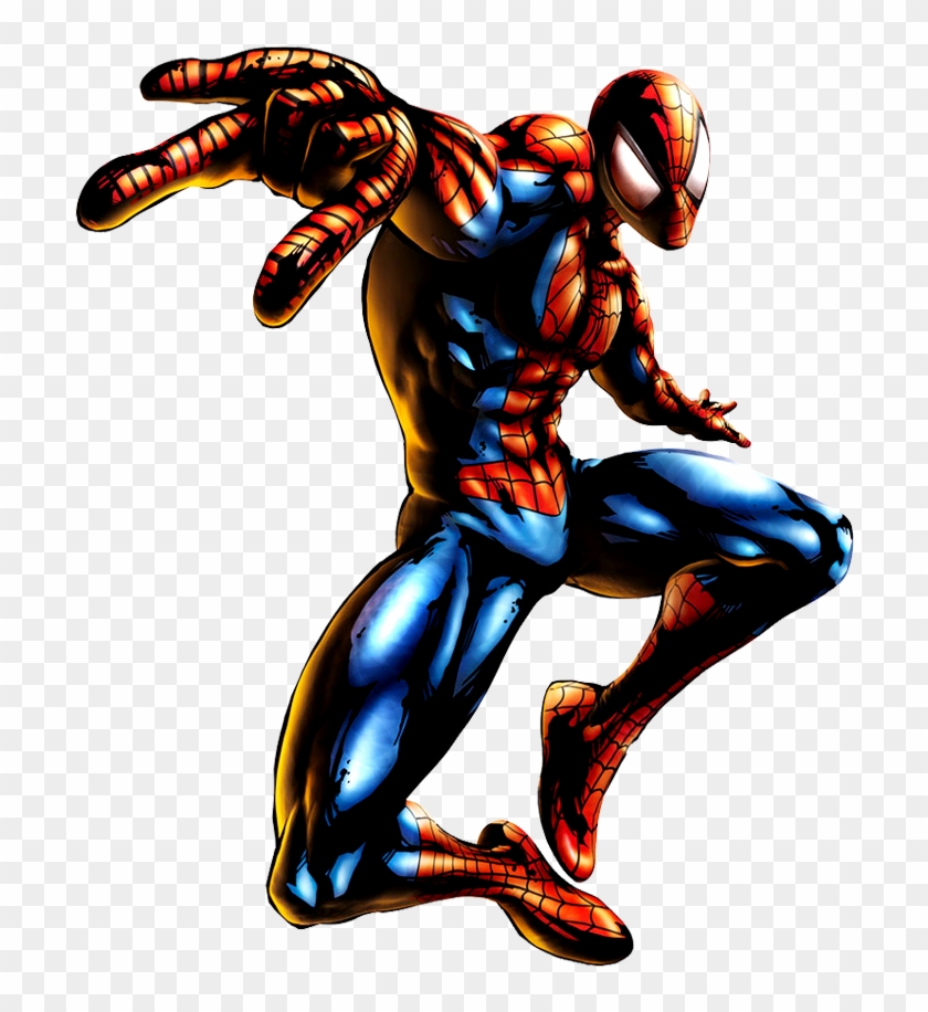 Common House Spider - Ultimate Marvel Vs Capcom 3 Spiderman Clipart