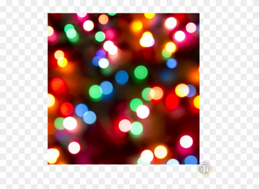 Clip Art Bokeh Christmas Lights - Background Images Christmas Lights - Png Download #221380