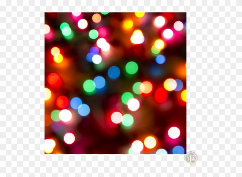 Clip Art Bokeh Christmas Lights - Background Images Christmas Lights - Png Download #221380