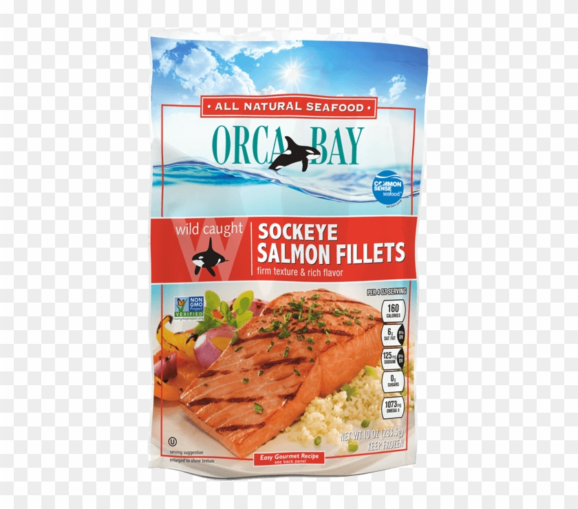 Salmon And Egg Salad Sandwiches - Orca Bay Pink Salmon Clipart