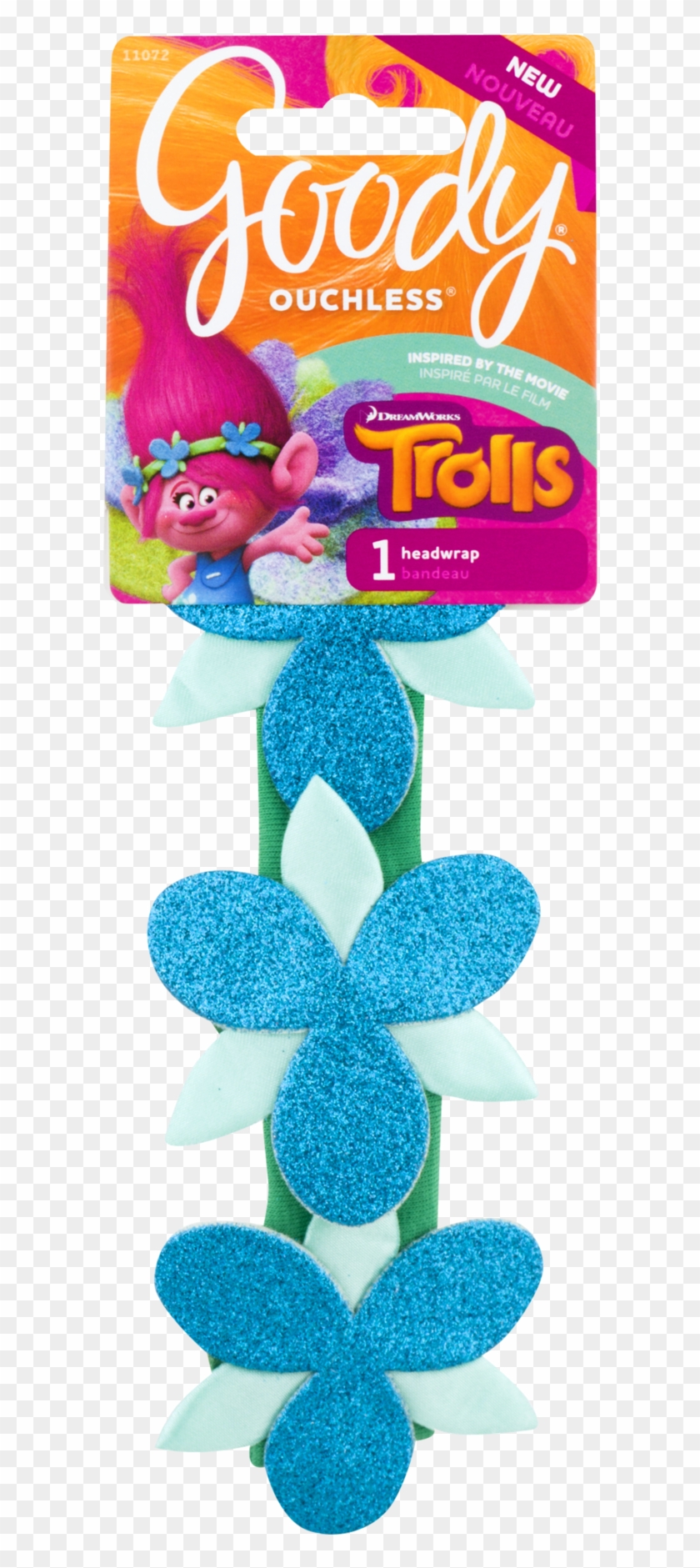 Trolls Poppy Sparkle Headband With Dreamworks Trolls - Party Supply Clipart #221772