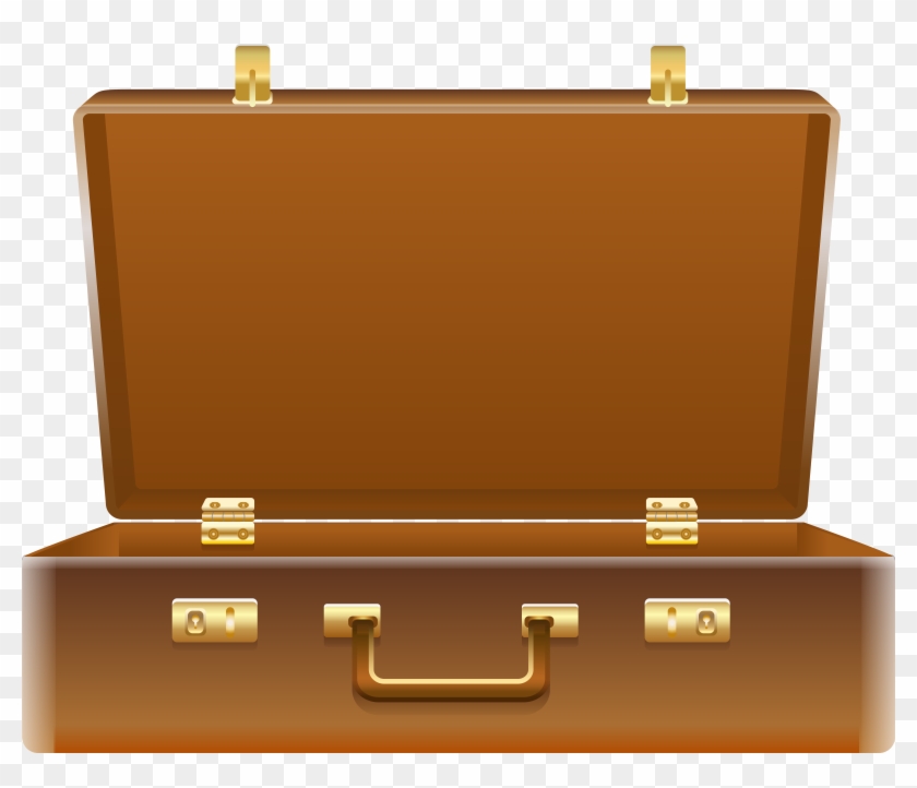 Open Suitcase Png Clip Art Image Transparent Png #222568