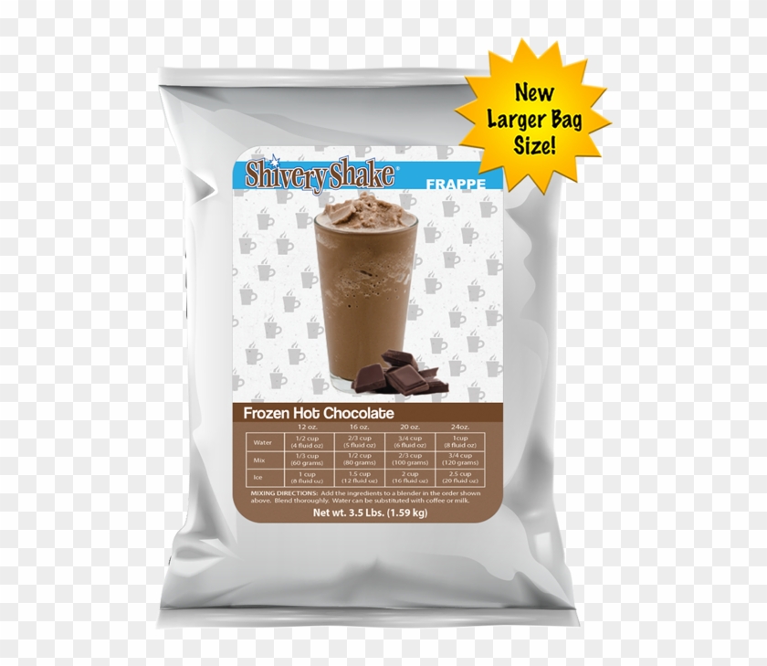 New Shivery Shake Frozen Hot Chocolate Frappe Mix In - Frappé Coffee Clipart