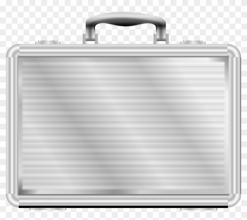 Malaysian Image - Silver Briefcase Clipart - Png Download #222769