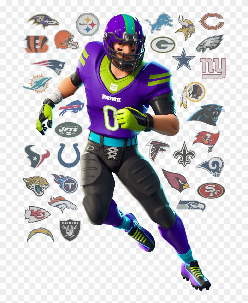 Download Png - Fortnite Nfl Spike Skin Clipart #223002