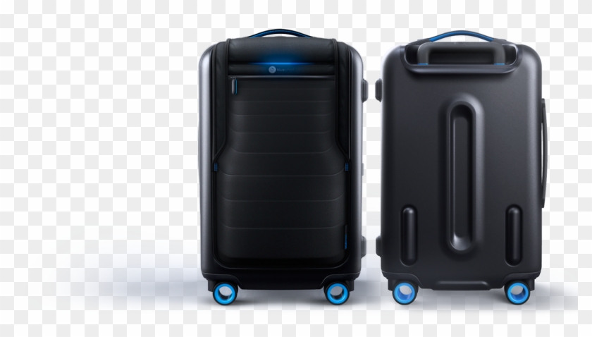 Blue Revolutionary Suitcase Png Image - High Tech Luggage Bag Clipart #223240