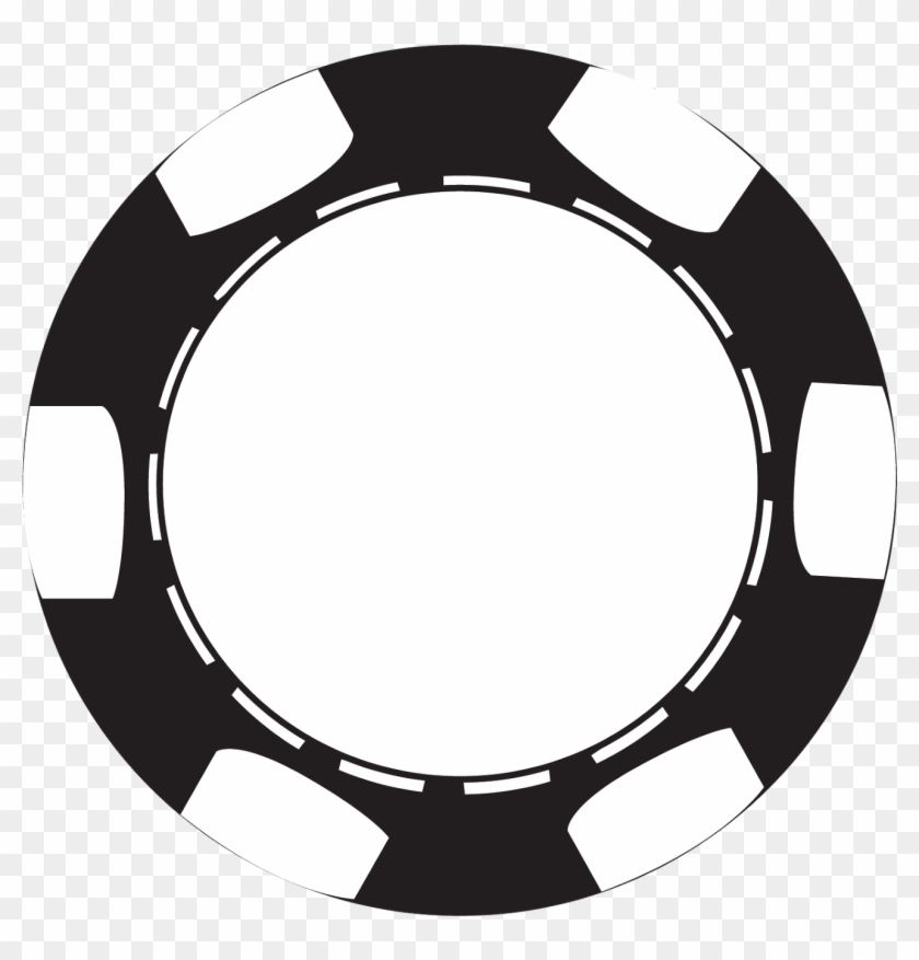 Graphic Black And White Download Design Custom Made - World Series Poker Chip Clipart