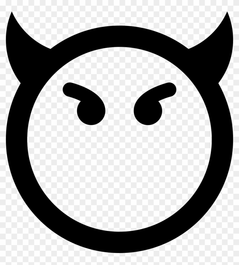 Png File Svg - Bad Emoji Black And White Clipart