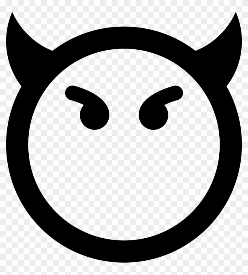 Png File Svg - Bad Emoji Black And White Clipart #223381