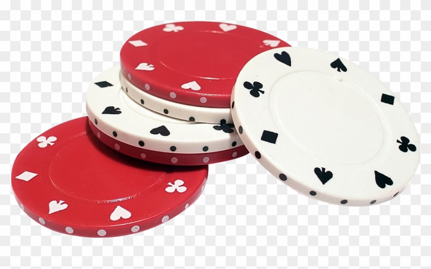 Poker Chips Png Transparent Image - Poker Chips On Table Png Clipart
